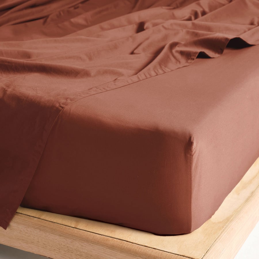 Augusta 500TC Cotton Sateen Fitted Sheet