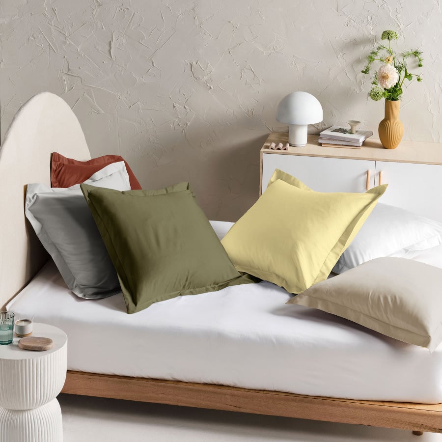 Augusta 500TC Cotton Sateen European Pillowcase