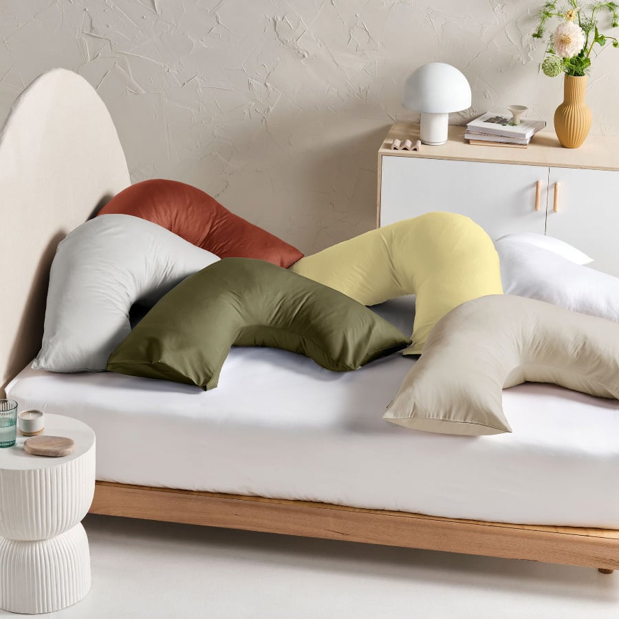 Augusta 500TC Cotton U-Shaped Pillowcase