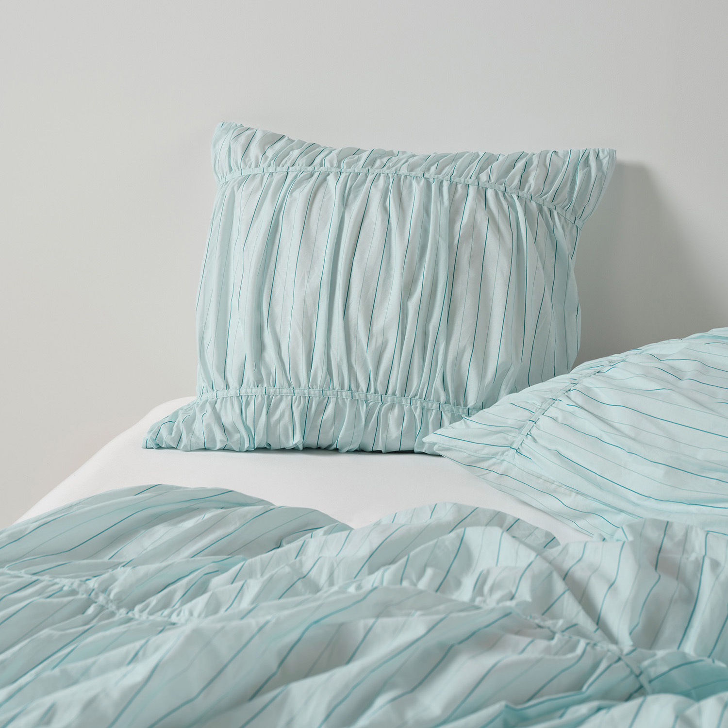 Gracie Stripe Cotton Voile European Pillowcase