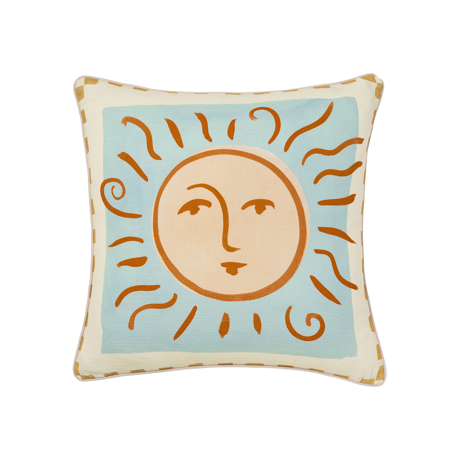 Phoebe Sun Cotton Canvas Cushion