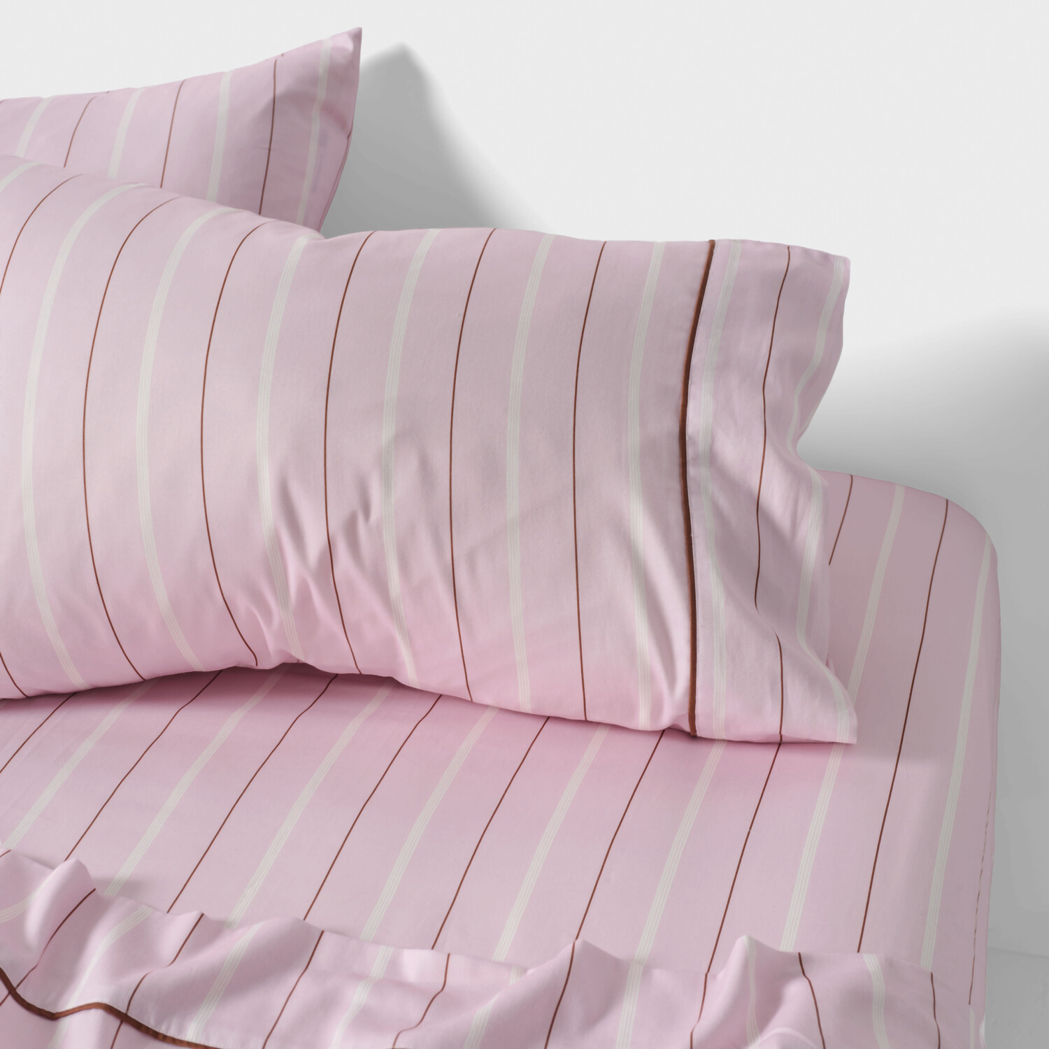 Kiera Stripe Cotton Sateen Sheet Set
