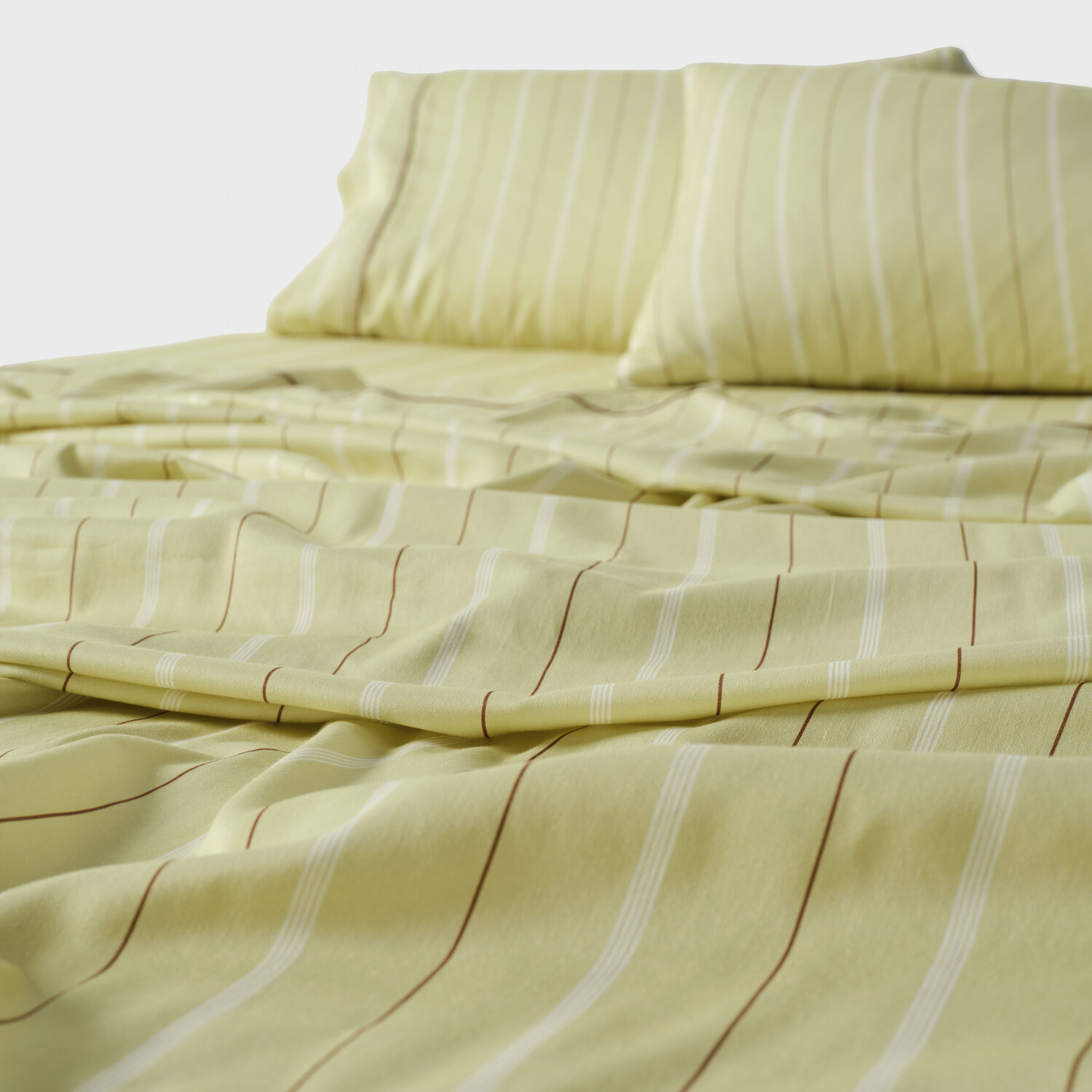 Kiera Stripe Cotton Sateen Sheet Set