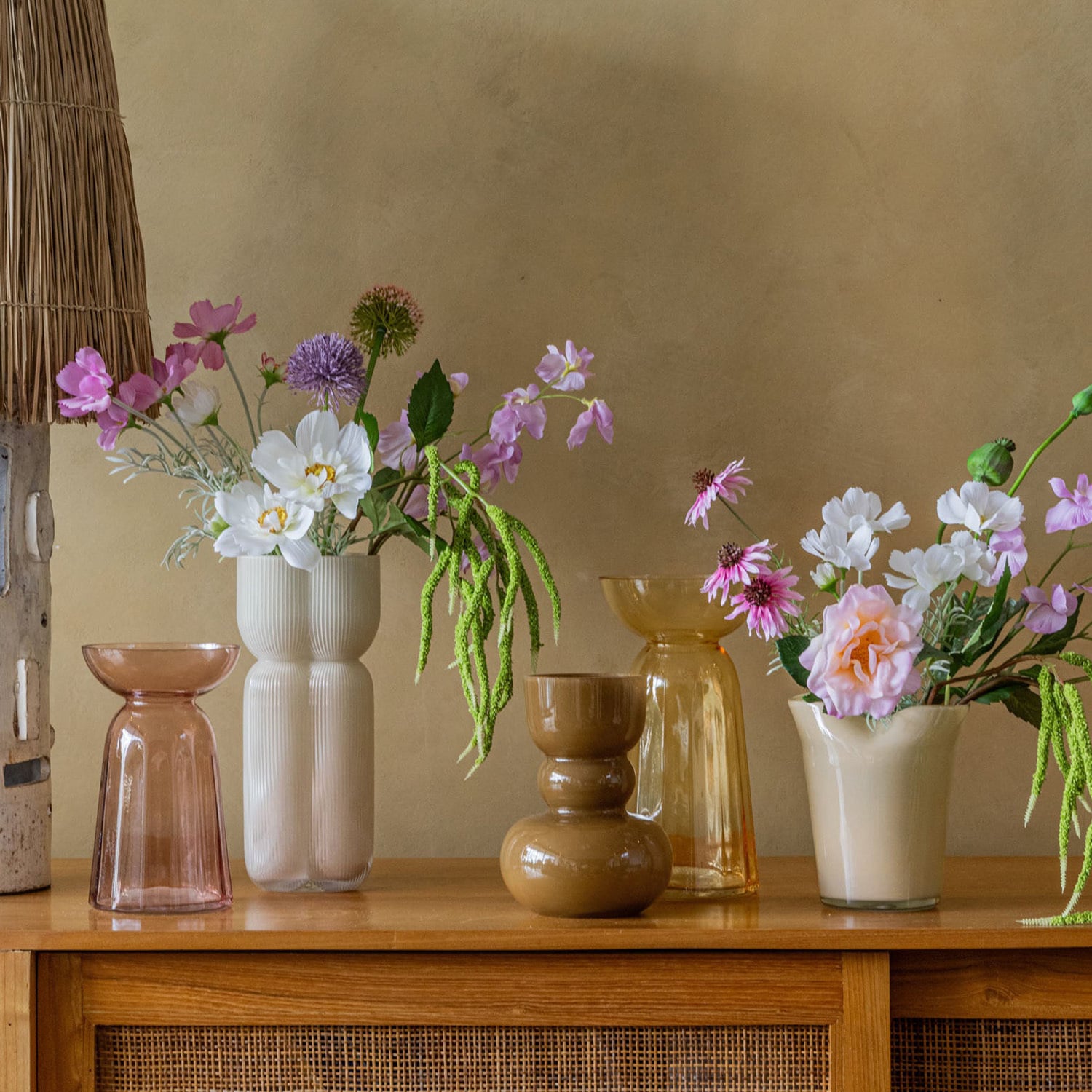 Lila Glass Vase