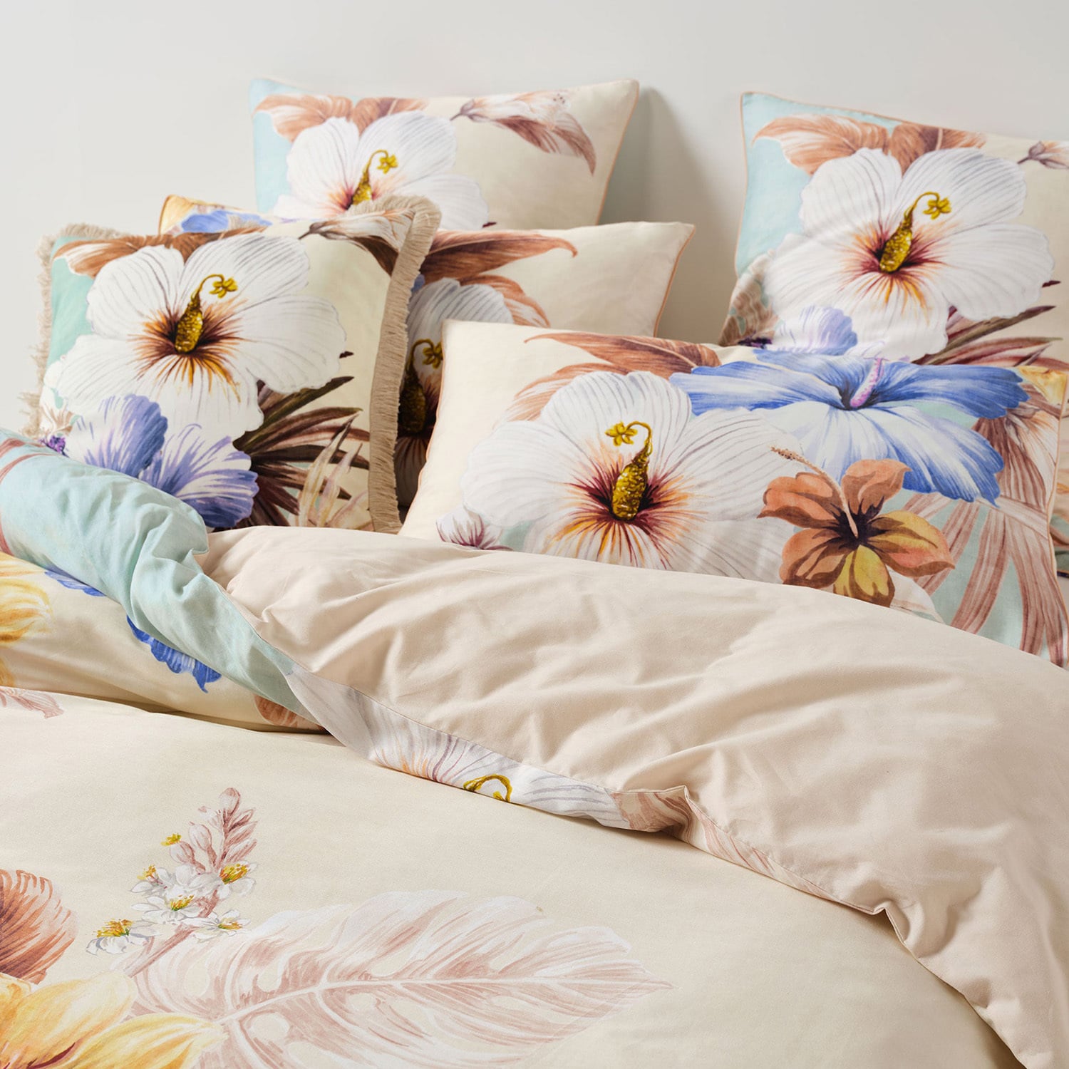 Gabriella Cotton Sateen Quilt Cover Set