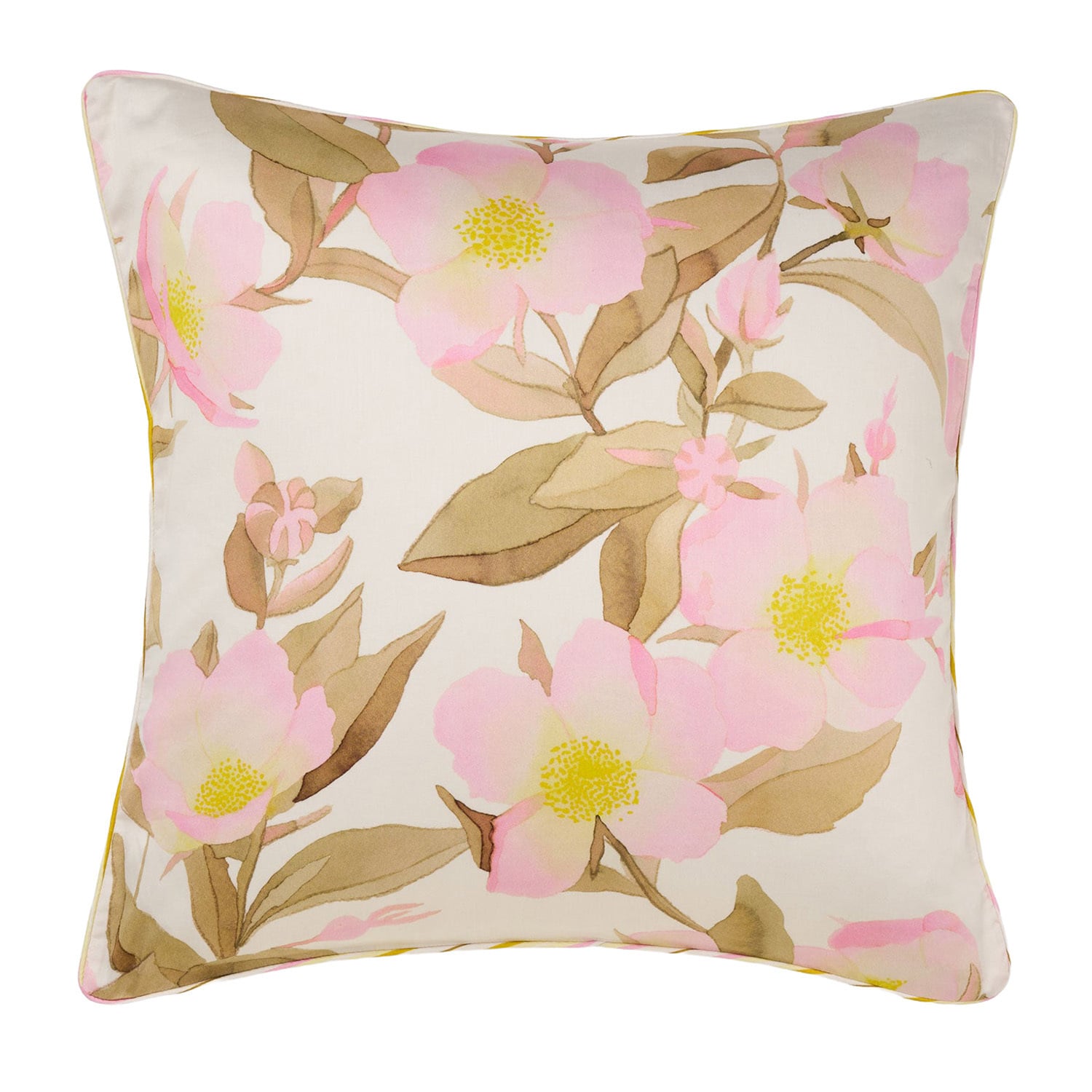 Camellia Cotton Sateen European Pillowcase