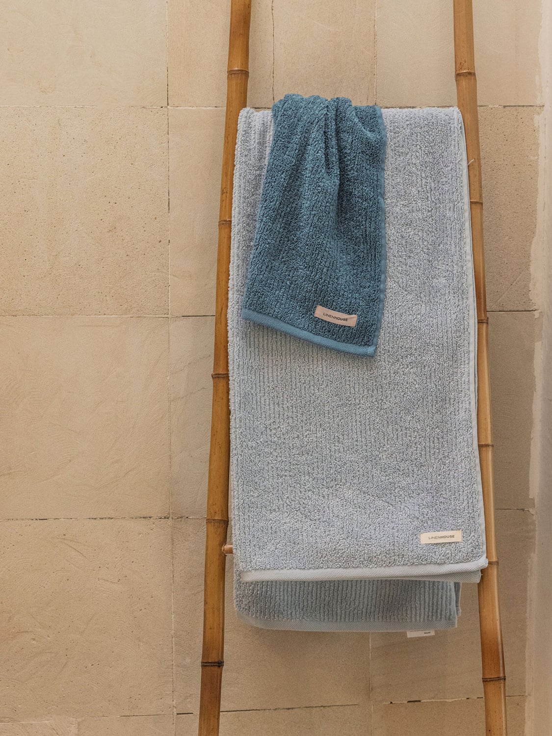 Reed Cotton Terry Bathroom Towels
