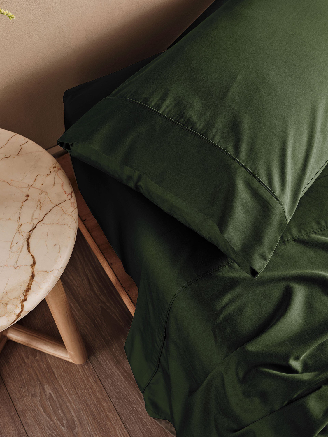 Haven Bamboo & Cotton Sateen Standard Pillowcase