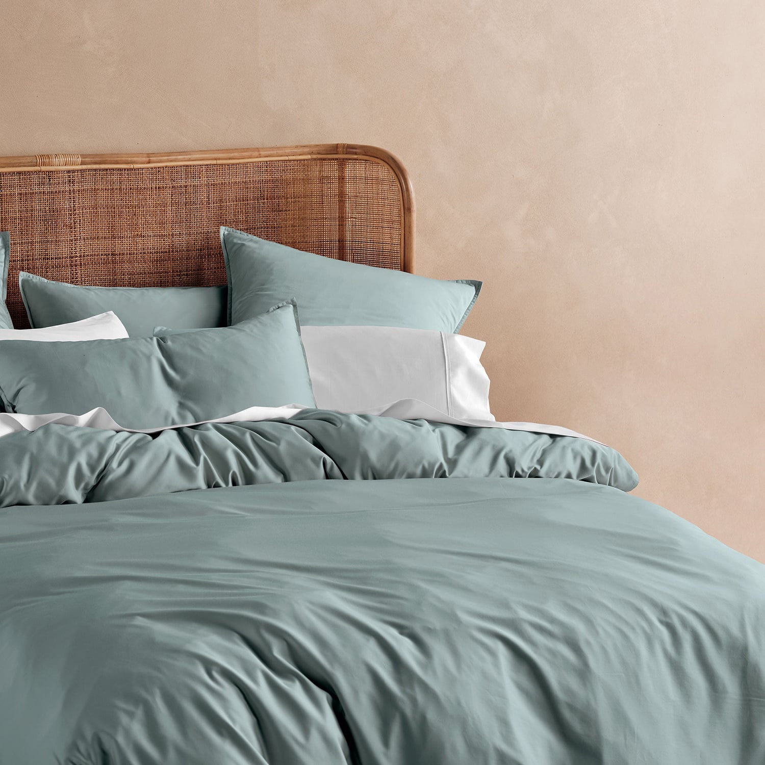 Haven Bamboo & Cotton Sateen Quilt Cover Set