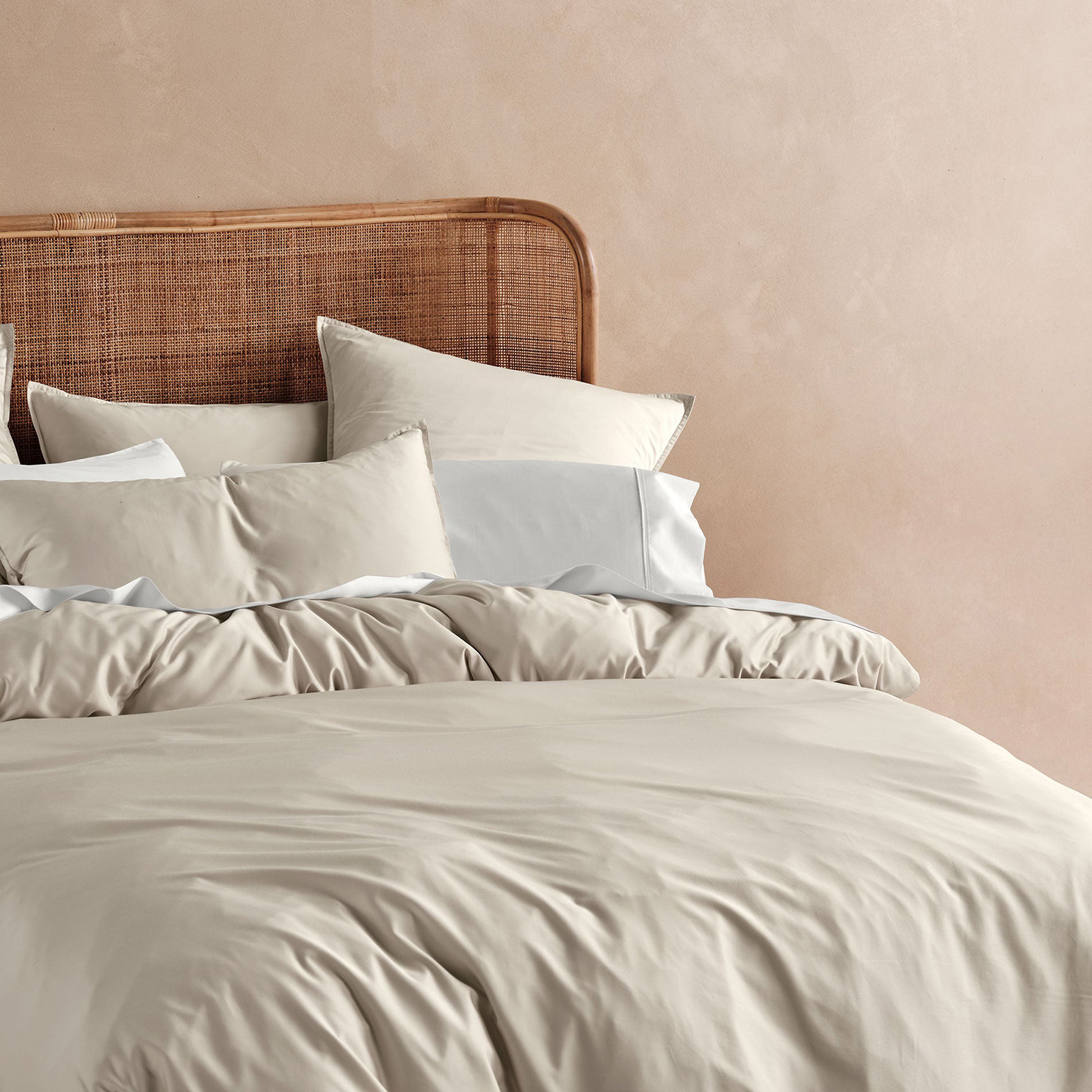 Haven Bamboo & Cotton Sateen Quilt Cover Set