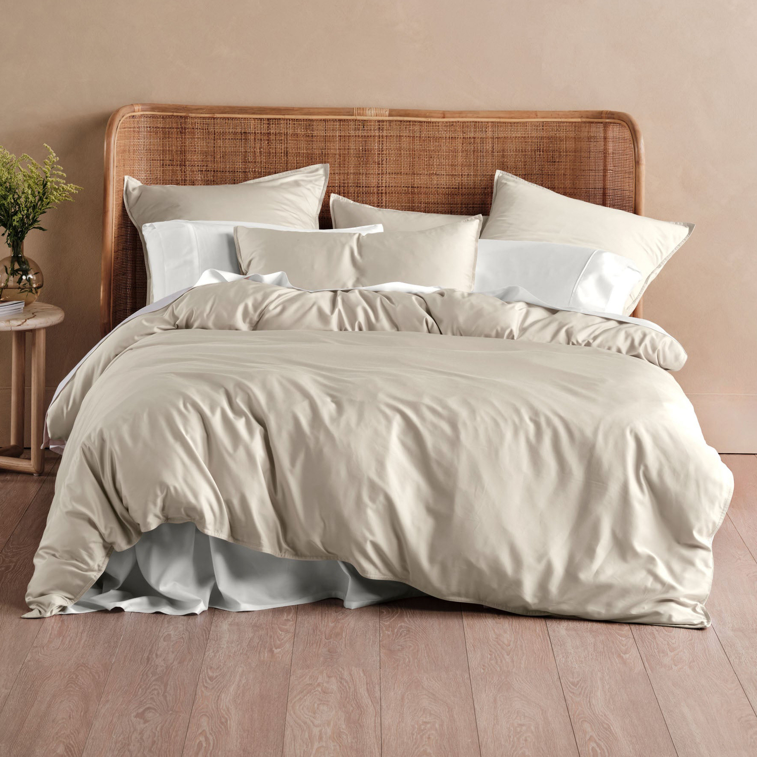 Haven Bamboo & Cotton Sateen Quilt Cover Set