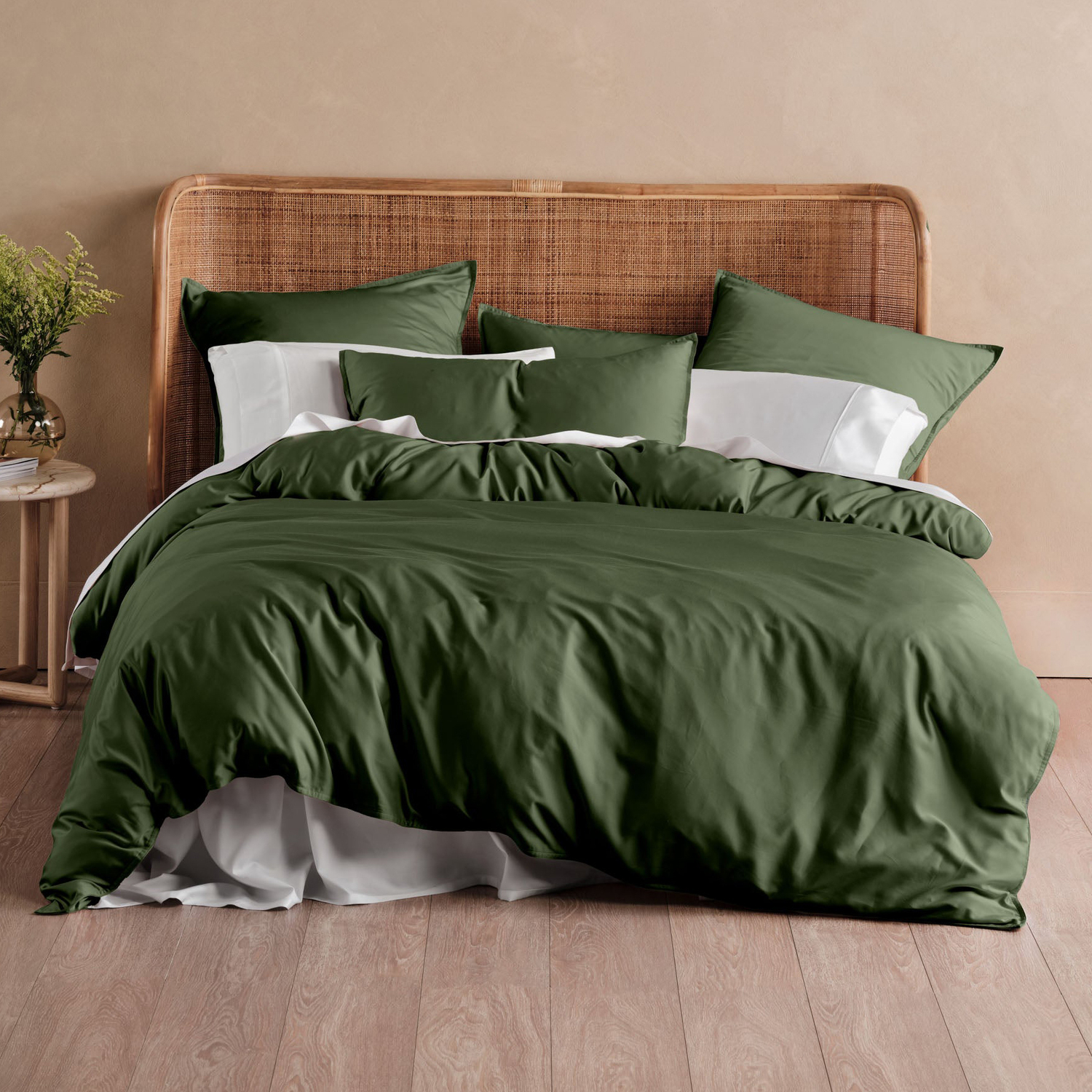 Haven Bamboo & Cotton Sateen Quilt Cover Set