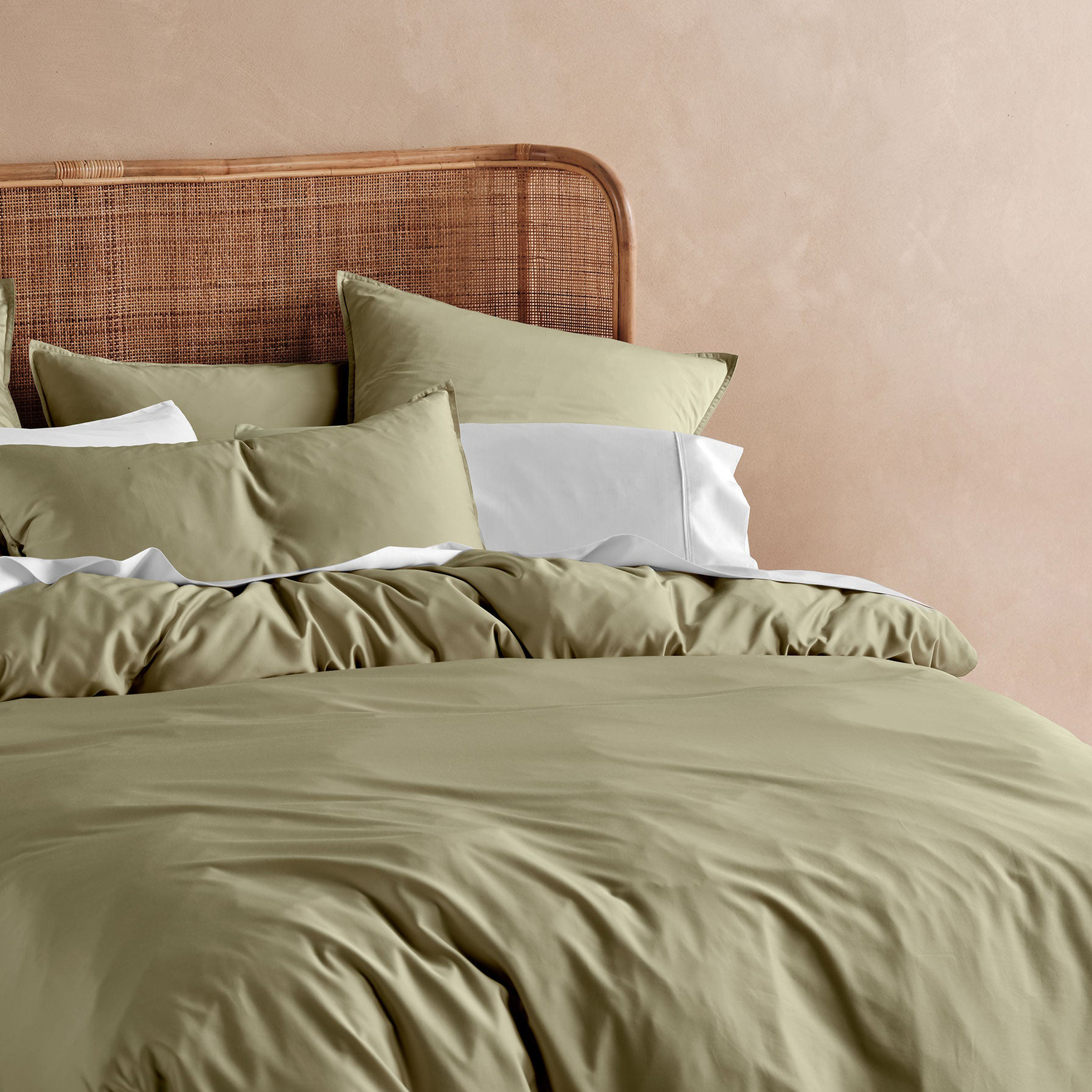 Haven Bamboo & Cotton Sateen Quilt Cover Set