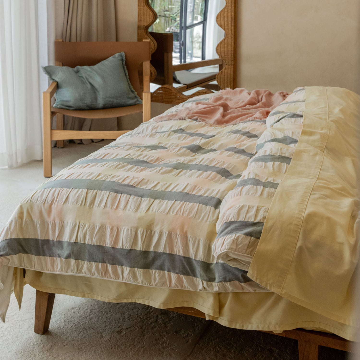 Malo Cotton Quilt Cover Set