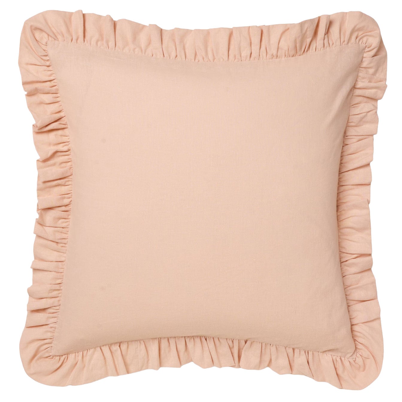 Vintage Ruffle Cotton & Linen European Pillowcase