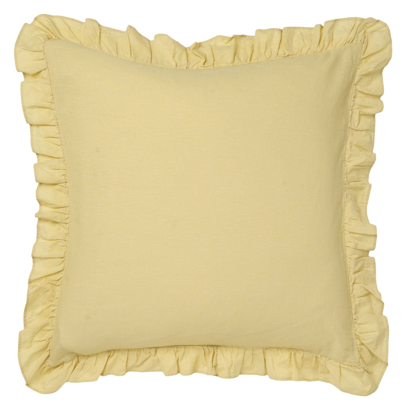 Vintage Ruffle Cotton & Linen European Pillowcase