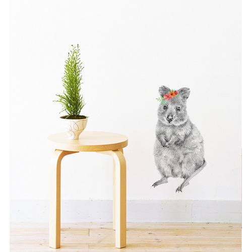 Quokka The Wombat Wall Sticker
