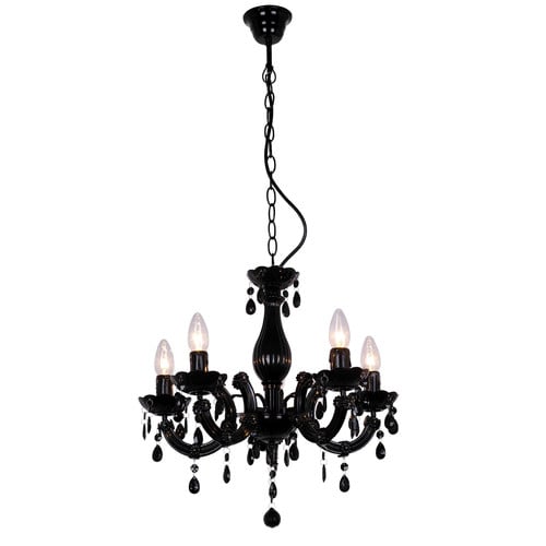 Toulouse-Acrylic-5-Light-Chandelier-LL002CH005C