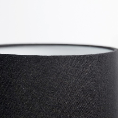 Touch Table Lamp in Copper with Black Shade