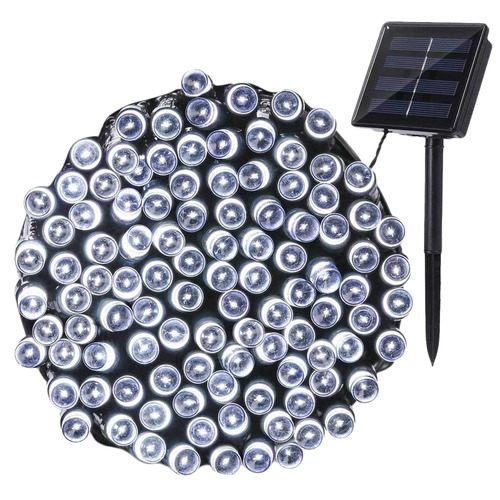 420 LED Solar-Powered Fairy Light Chain
