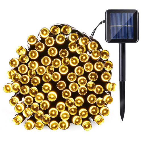420 LED Solar-Powered Fairy Light Chain