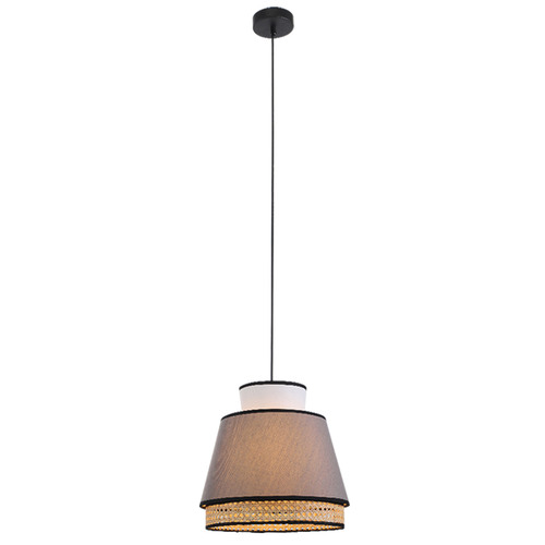 Potpie Rattan Pendant Light