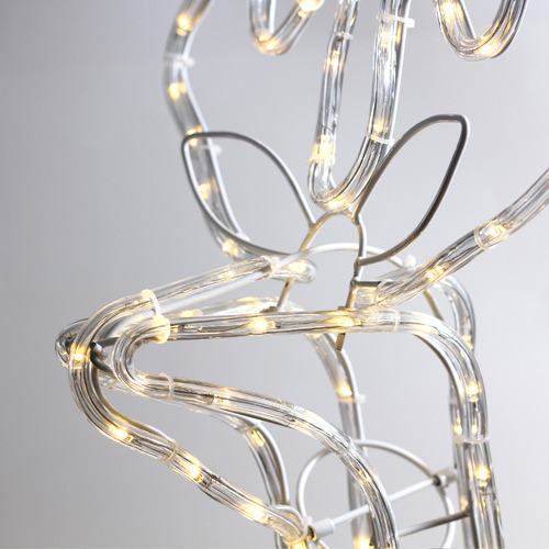 3D Illuminated LED Reindeer Light with Motor