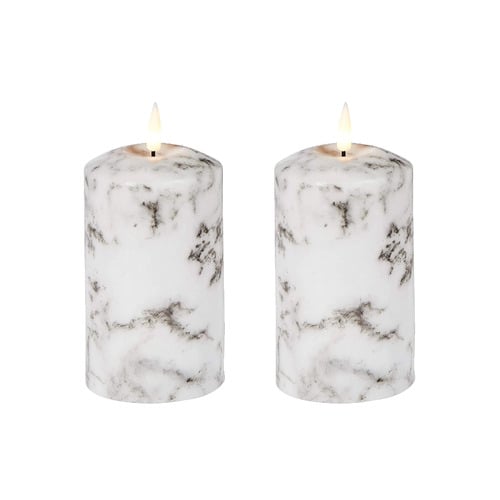 Remote LED Flameless Wax Pillars