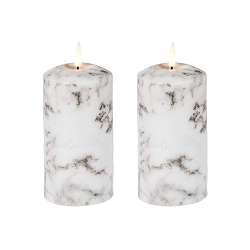 Remote LED Flameless Wax Pillars