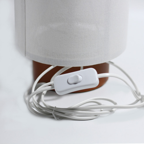 Marriott Metal & Linen Table Lamp