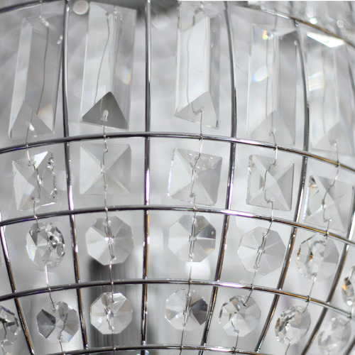 Eddie Metal & Glass Pendant Light