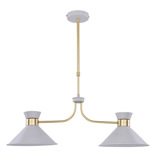 Shane 2 Light Metal Pendant