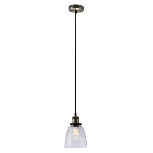 Ortega Metal & Glass Pendant Light
