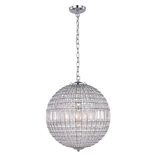 Eddie Metal & Glass Pendant Light
