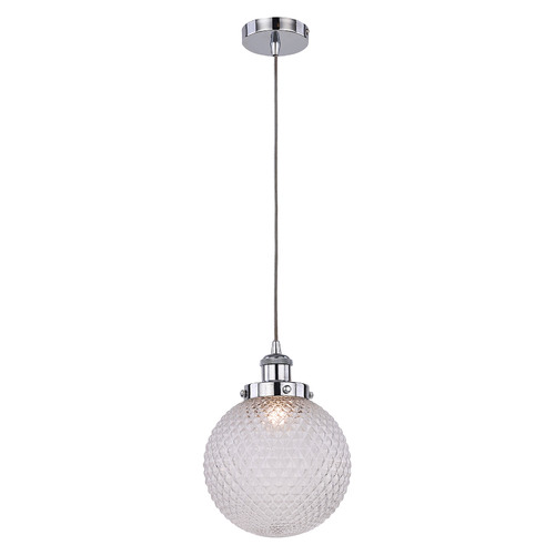Jowly Metal & Glass Pendant Light