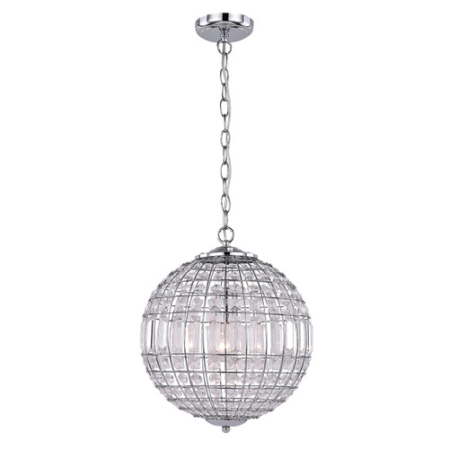 Eddie Metal & Glass Pendant Light