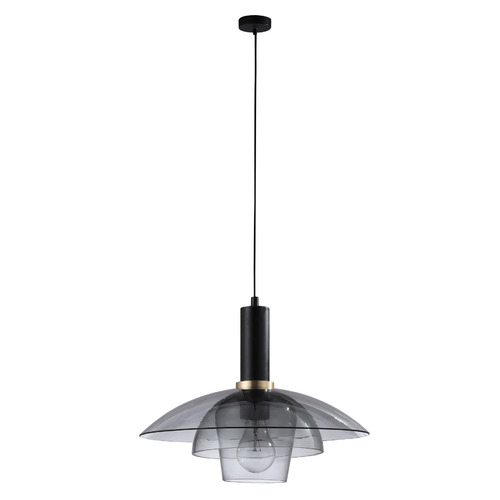 Calvert Metal & Glass Pendant Light