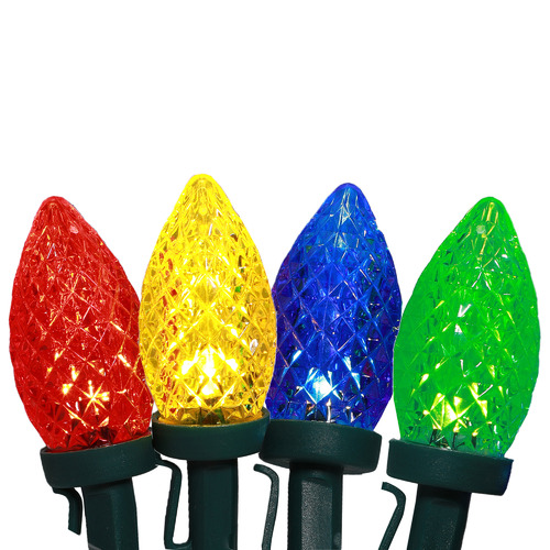 coloured led christmas lights