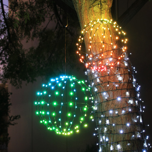 Luminea Clause LED Hanging Ball Light The Build by Temple & ster