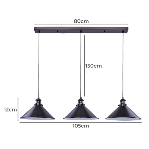 Sraffa 3 Light Metal Pendant