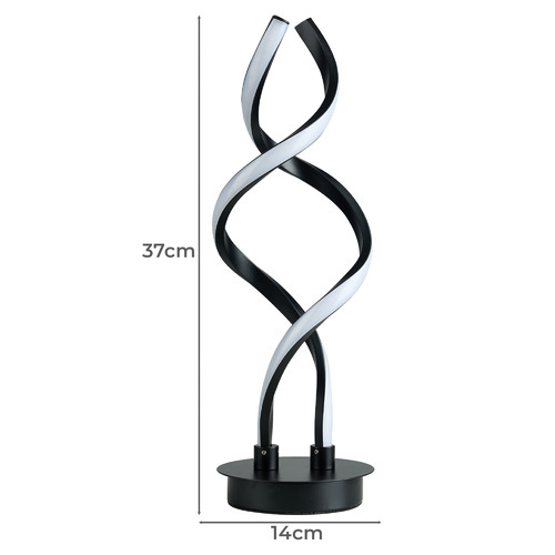 Black Hadley Table Lamp