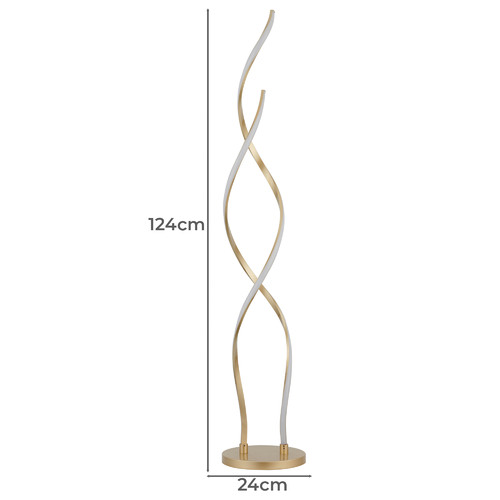 Luminea Hadley Floor Lamp | Temple & Webster