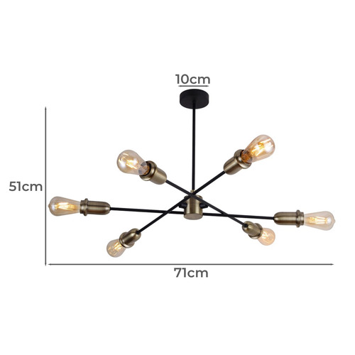 Grover 6 Light Pendant