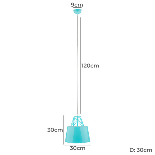 Cavaillon 1 Light Metal Pendant
