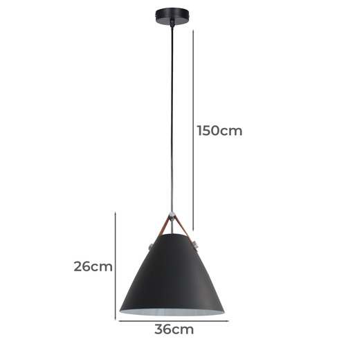Beaune 1 Light Metal Pendant