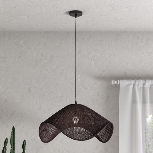 Ceiling rattan store light