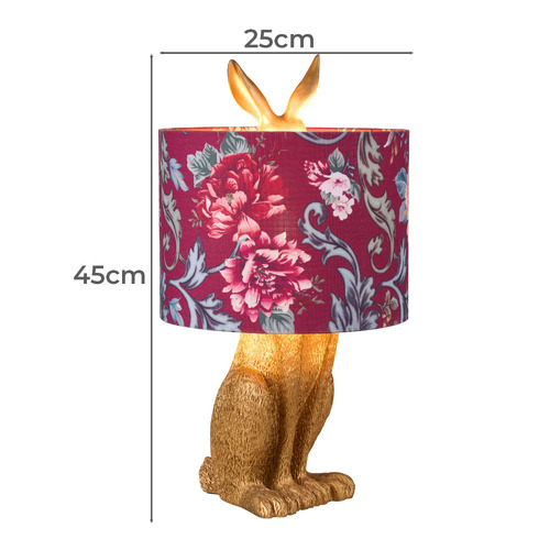 45cm Rita Resin Table Lamp