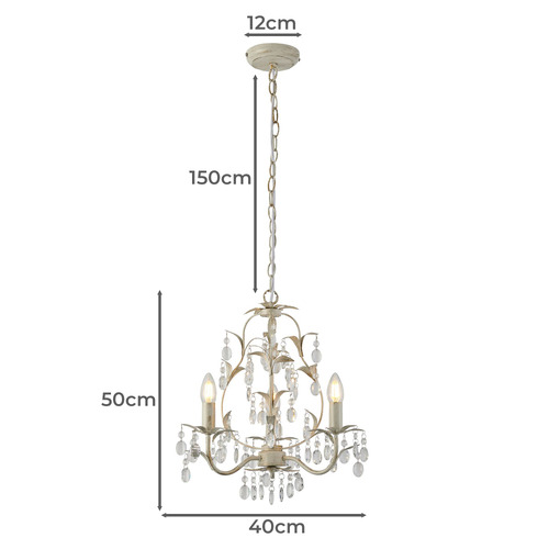 Olunda 3 Light Chandelier