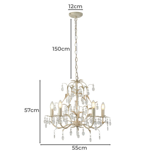 Olunda 5 Light Chandelier
