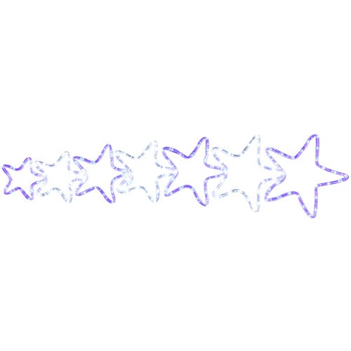 7 Stars Christmas LED Light Display